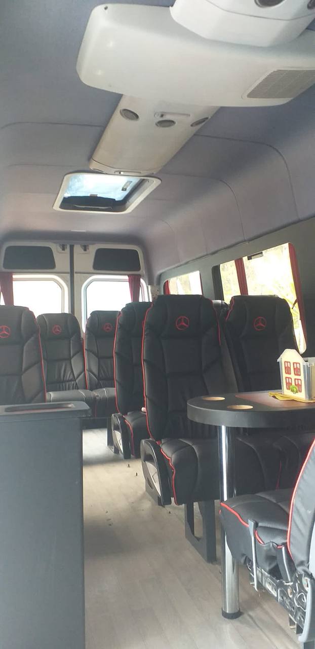 Private Minibus seating