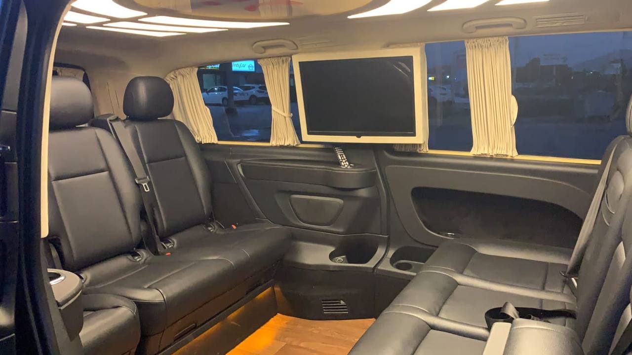 Private Minivan seating