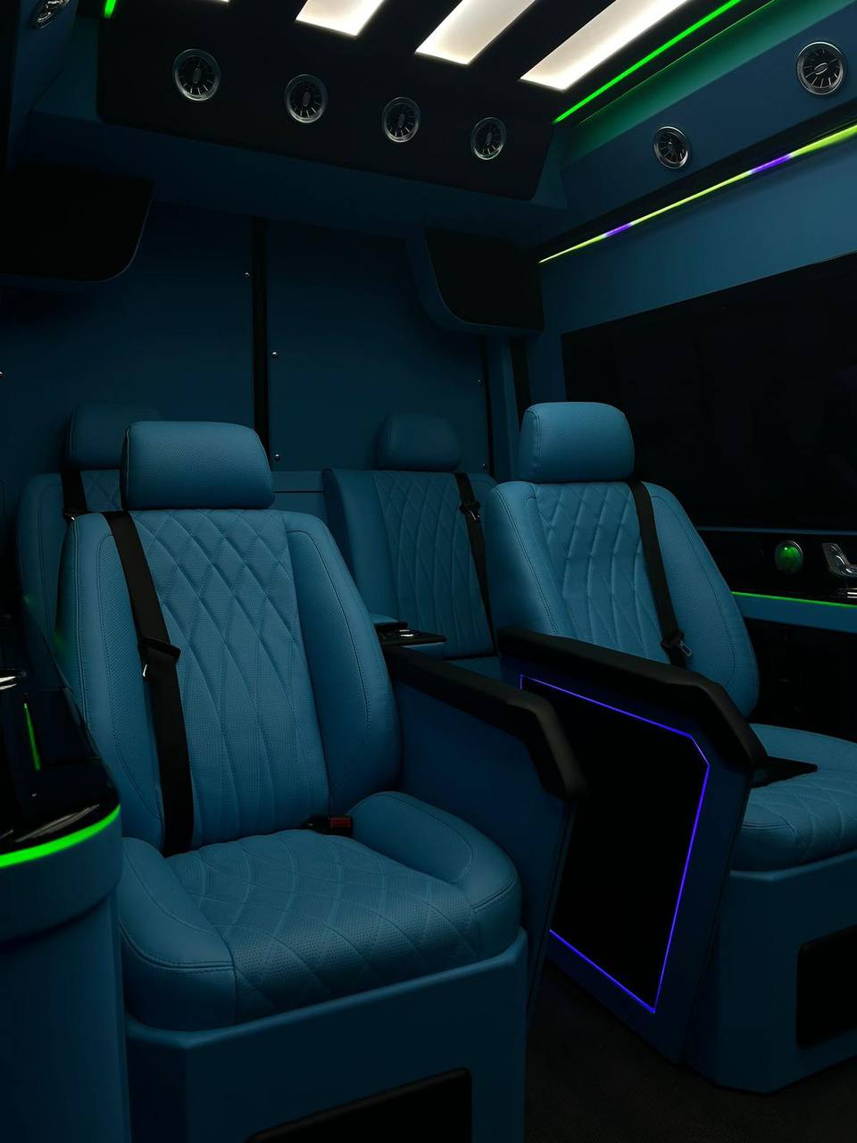 VIP Minibus interior