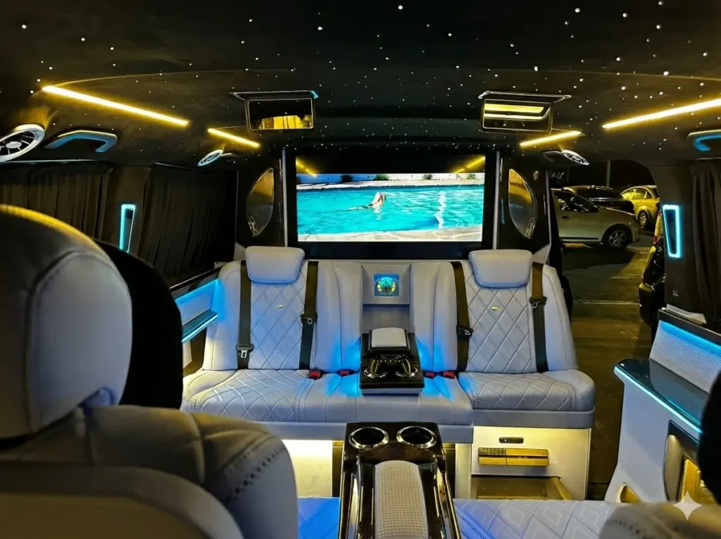 Luxury Mercedes Vito for Fethiye VIP transfer services